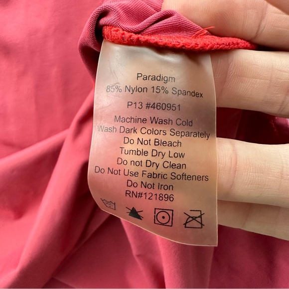 Title Nine‎ Paradigm Long Sleeve 1/2 Zip Pullover Top Pink Athletic Women's XS - Picture 9 of 11